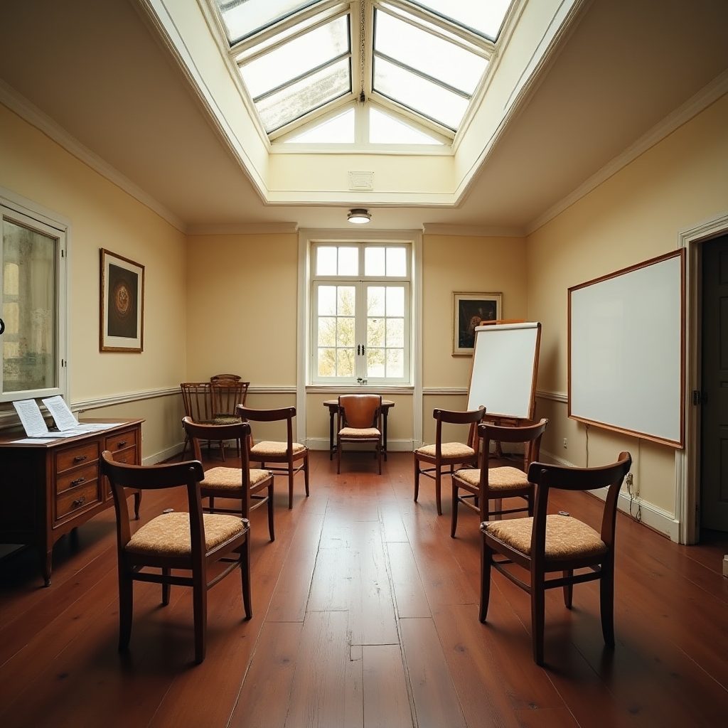Sala del taller intensivo con participantes